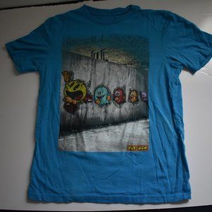 Kids Unisex PAC-MAN Blue Graphic Tee